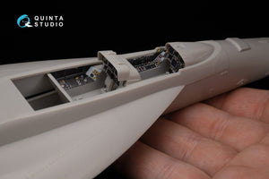 Quinta Studio QD48050 F/A-18F early 3D-Printed &amp;amp; coloured Interior on decal paper (Hasegawa) 1/48 – zdjęcie 11