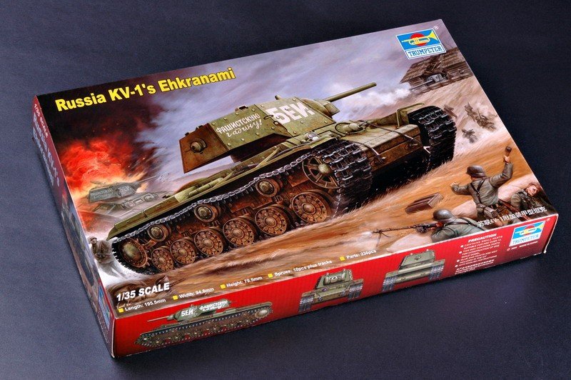 Trumpeter 00357 Russia KV-1 s Ehkranami 1/35 – imagen 2