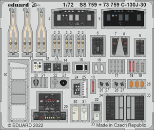 Eduard 73759 C-130J-30 interior ZVEZDA 1/72 – imagen 2