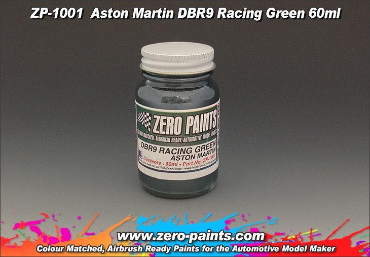 Peinture Zero Paints ZP-1001 Aston Martin DBR9 Racing Green 60 ml
