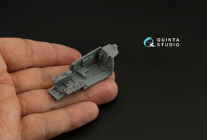 Quinta Studio QD72068 F-15C Late/F-15J Late 3D-Printed &amp;amp; coloured Interior on decal paper (GWH) 1/72 – immagine 5