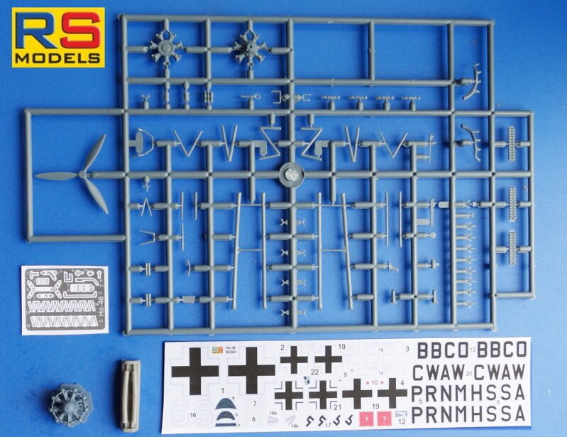 RS Models 92284 Heinkel He-46C Nachtschlacht 1/72 – imagen 7