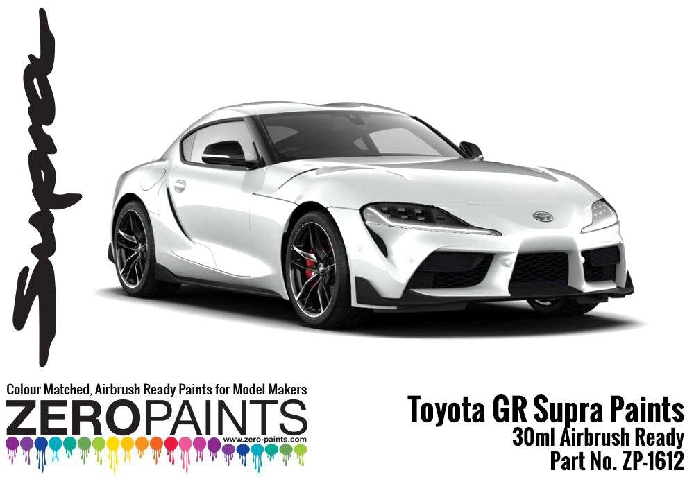 Zero Paints ZP-1612-SM Toyota GR Supra Silver Metallic Paint 30ml