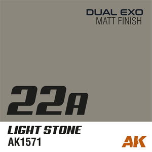 AK Interactive AK1581 DUAL EXO SCENERY SET 22 – 22A LIGHT STONE &amp;amp; 22B DARK STONE – zdjęcie 2