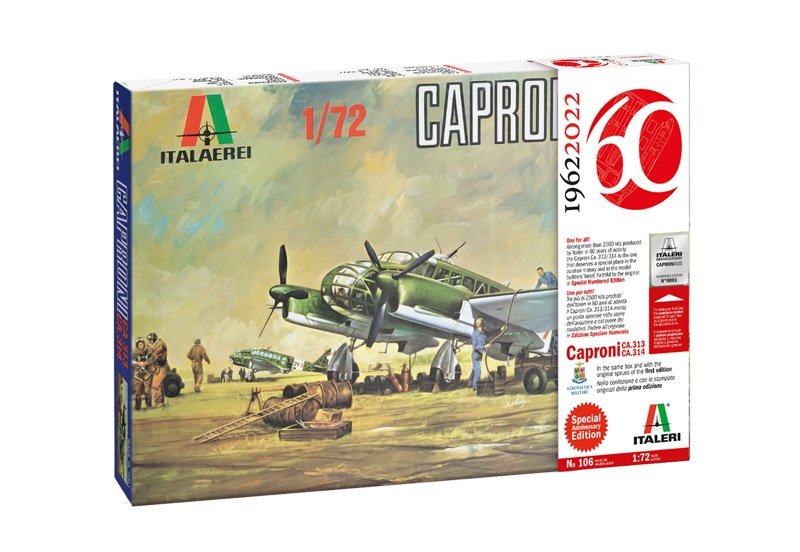 Italeri 0106 Caproni Ca. 313/314 Vintage Special Anniversary Edition 1/72 – Bild 2