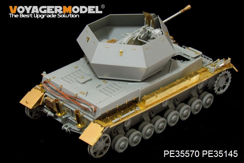 Voyager Model PE35570 WWII German FlakPanzer IV Ostwind For DROGON 6550 1/35 – zdjęcie 4