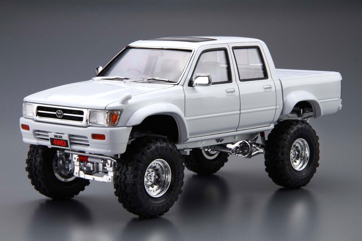 Aoshima 05097 HILUX PICKUP DOUBLE CAB LIFT UP &amp;#39;94 (TOYOTA) 1/24 – Bild 2