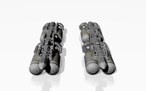 Armory Models ACA4810c MZBD-4UT w/ 4x OFAB-100-120 Soviet high-explosive bombs, resin ordnance set w/ PE parts 1/48 – imagen 3