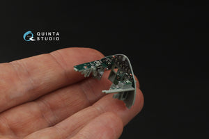 Quinta Studio QD48538 F4F-4 Wildcat 3D-Printed &amp;amp; coloured Interior on decal paper (Academy) 1/48 – Bild 10