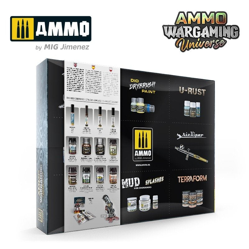 MUNITIONS de Mig Jimenez 7922 AMMO WARGAMING UNIVERSE 03 - Weathering Combat Armor – image 2