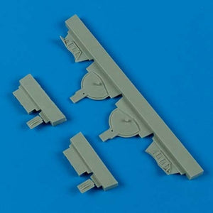Quickboost QB48451 A6M5 Zero undercarriage covers Hasegawa 1/48