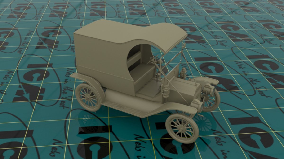 ICM 24008 Model T 1912 Light Delivery Car 1/24 – Bild 2