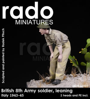 RADO Miniatures RDM35007 British 8. Army Italy 1943-45 PE &amp;amp; extra parts included 1/35