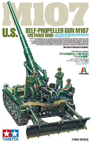 Tamiya 37021 Canon automoteur américain M107 (Guerre du Vietnam)