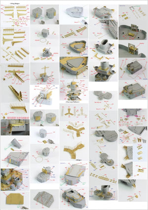 Pontos 27001F1 BISMARCK 1941 Detail Up Set Advanced 1/200 – Bild 22
