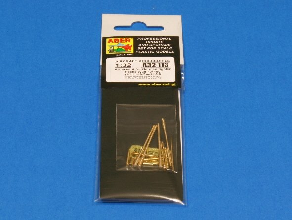 Aber A32113 Armament for German fighter Fw-190 A2-A6 1/32 – immagine 3