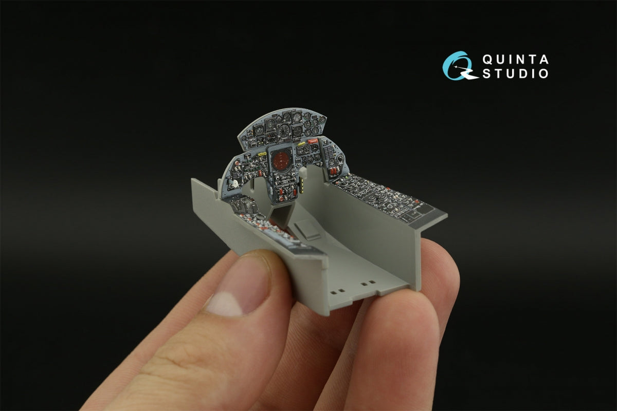Quinta Studio QD32180 F-104S 3D-Printed coloured Interior on decal paper (Italeri) 1/32 – Bild 9
