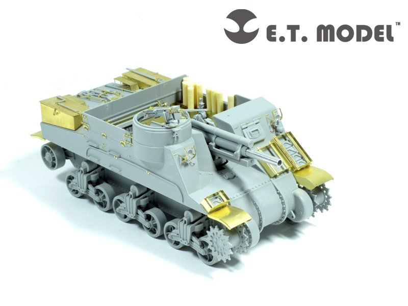 E.T. Model S35-005 WWII US M7 Priest Mid Production Value Package For DRAGON 6637 1/35 – zdjęcie 2