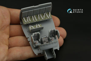 Quinta Studio QD48286 UH-1C 3D-Printed &amp;amp; coloured Interior on decal paper (HobbyBoss) 1/48 – immagine 8