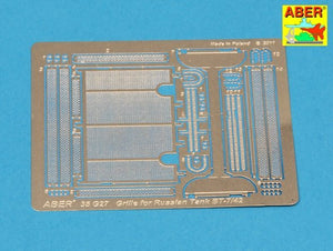 Grilles Aber 35G27 pour BT-7 ou BT-42 (1/35)