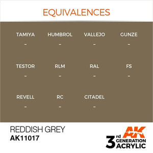 AK Interactive AK11017 Reddish Gray 17ml – image 3