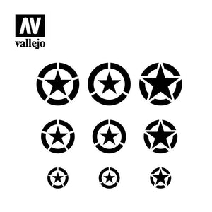 Vallejo ST-AIR004 USAF Markings Stencil 1/32, 1/48, 1/72 – Bild 2