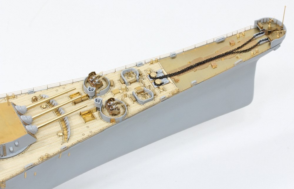 Pontos 35026FB USS BB-63 Missouri 1945 Detail Up Set (Deck Blue 20B stained wooden deck) 1/350 – imagen 6