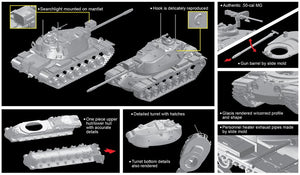 Dragon 7523 M103A2 Heavy Tank 1/72 – immagine 3