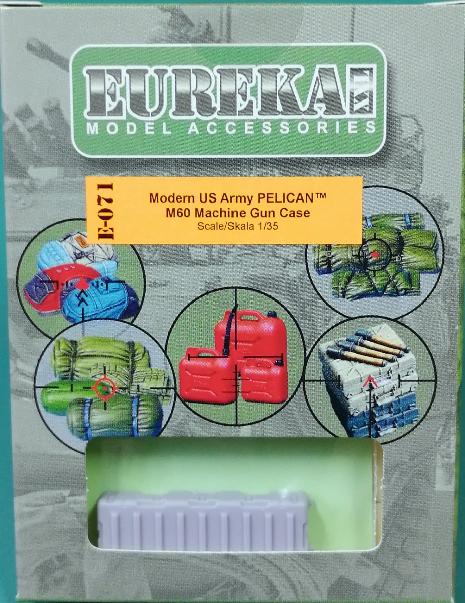 Eureka XXL E-071 Modern US Army PELICAN M60 Machine Gun Case 1/35 – image 2