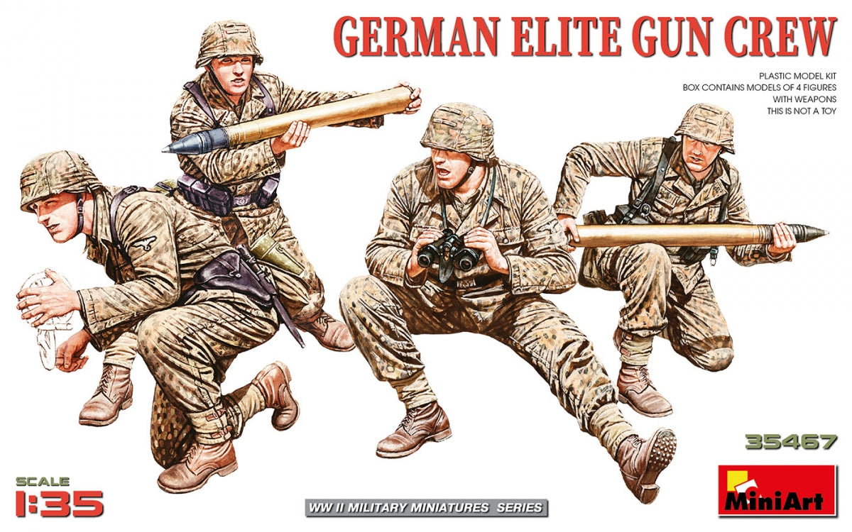 MiniArt 35467 ÉQUIPAGE D'ARTICLES D'ÉLITE ALLEMAND 1/35