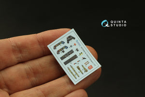 Quinta Studio QD72093 Ta 152C/H 3D-Printed &amp;amp; coloured Interior on decal paper (Dragon) 1/72 – Bild 4