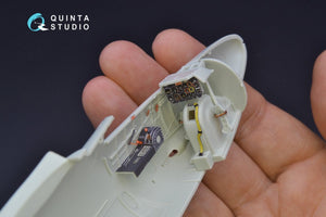 Quinta Studio QD32075 He 162 3D-Printed &amp;amp; coloured Interior on decal paper (for Revell kit) 1/32 – immagine 5