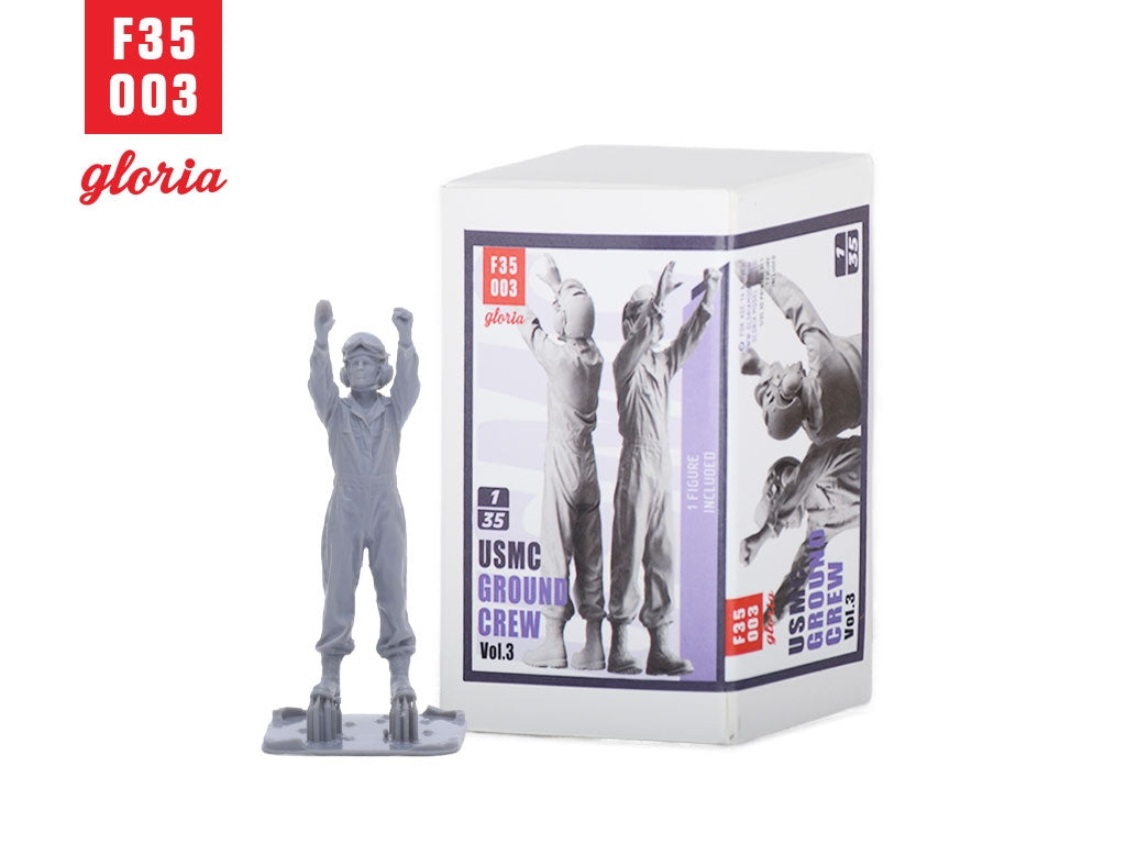 Gloria F35003 USMC Ground Crew Type 3 3D Printed Figures 1/35 – Bild 5