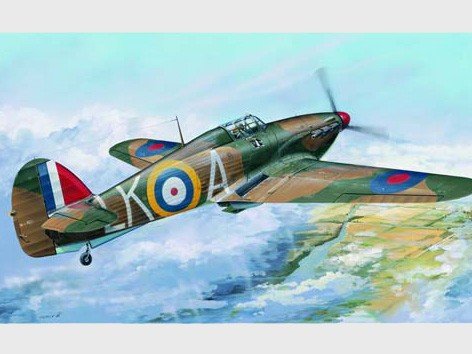 Trumpeter 02414 HURRICANE Mk.I 1/24