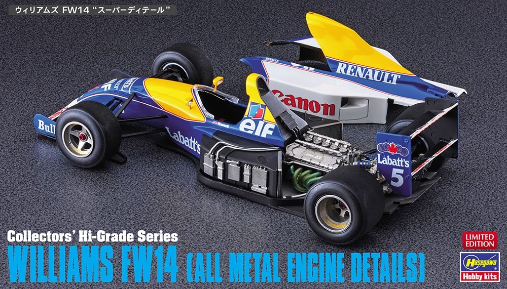 Hasegawa CH49 Williams FW14 « Super Détail » 1/24