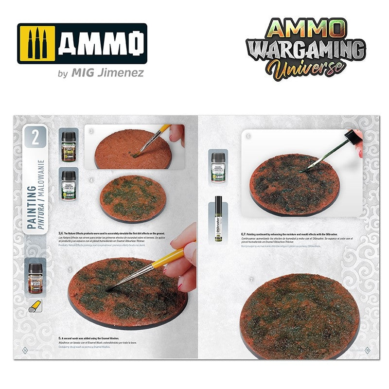 Ammo of Mig 6926 AMMO WARGAMING UNIVERSE Book 07 - Lush Jungles (English, Castellano, Polski) – Bild 6