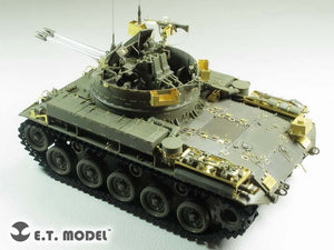 E.T. Model E35-198 US Army M42A1 Self-Propelled Anti-Aircraft gun late type (For AFV CLUB Kit) 1/35 – imagen 3