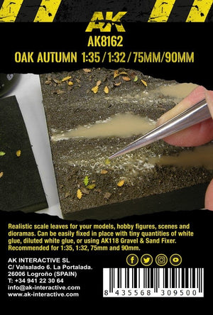 AK Interactive AK8162 OAK AUTUMN LEAVES 75MM / 90MM 1/32 1/35 – immagine 3