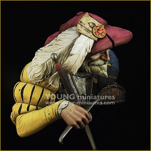 Young Miniatures YH1851 Landsknechts 15th Century 1/10 – Bild 7