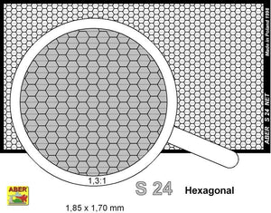 Aber S-24 Net with hexagonal mesh 1.85 x 1.7 mm – image 2