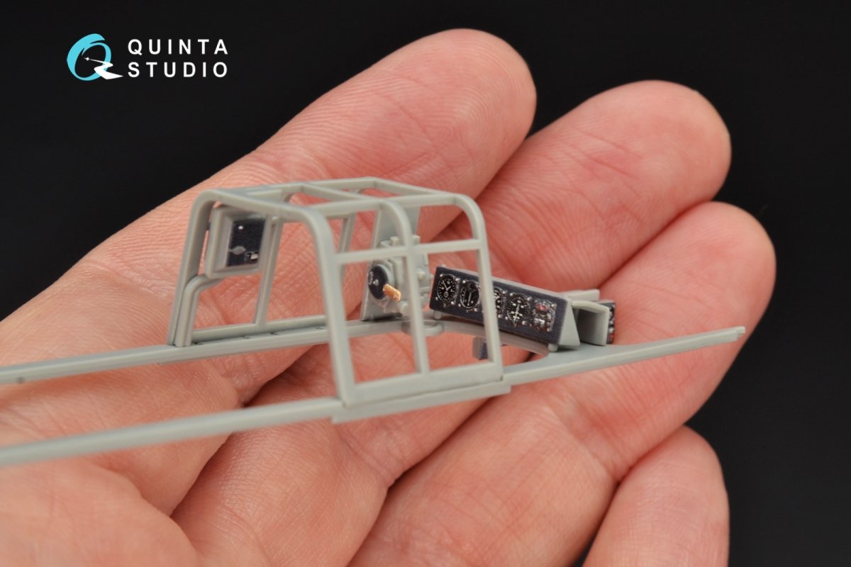 Quinta Studio QD32063 Bf 110C/D 3D-Printed &amp;amp; coloured Interior on decal paper (for Dragon kit) 1/32 – Bild 10