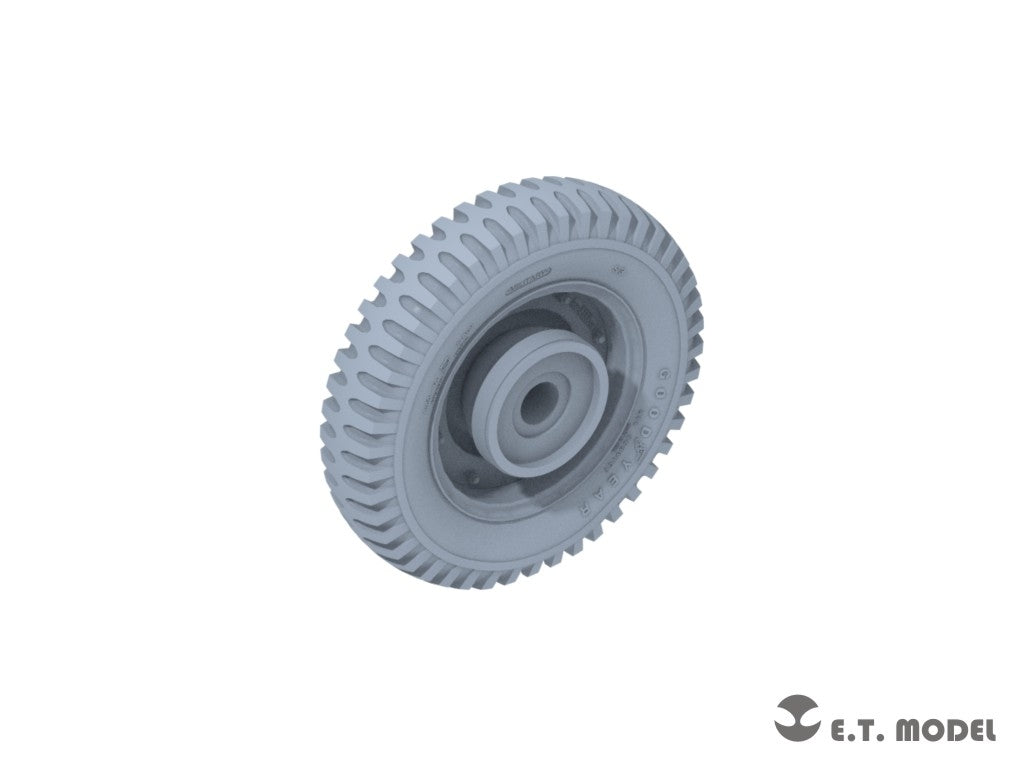 E.T. Model P35-156 U.S.Army Jeep Willys MB 1/4-ton 4x4 Truck Sagged Wheels 1/35 – immagine 2