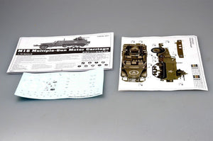 Trumpeter 00911 M16 Multiple-Gun Motor Carriage 1/16 – zdjęcie 4