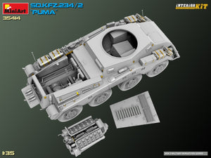 MiniArt 35414 Sd.Kfz. 234/2 PUMA. INTERIOR KIT 1/35 – Bild 38