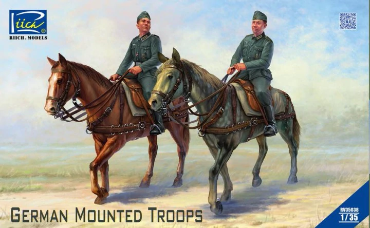 Riich Models RV35038 German Mounted Troops 1/35