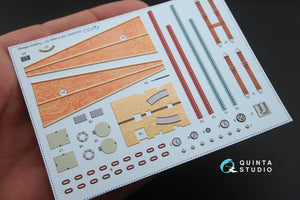 Quinta Studio QD32050 Fokker Dr.1 3D-Printed &amp;amp; coloured Interior on decal paper (for Meng kit) 1/32 – Bild 3