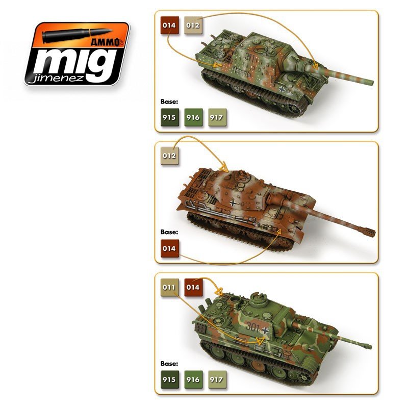 AMMO of Mig Jimenez 7118 WARGAME 1945 LATE GERMAN SET – Bild 2