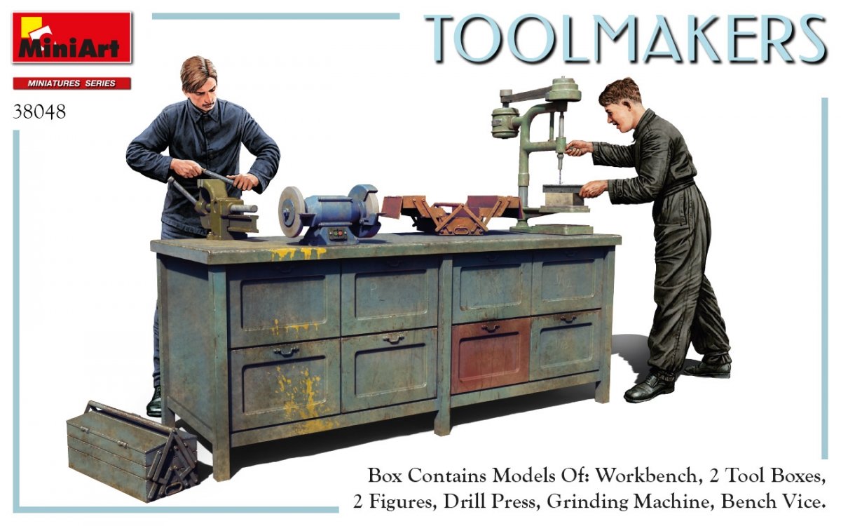 Miniart 38048 Toolmakers 1/35 – immagine 5