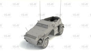 ICM 35110 Sd.Kfz. 247 Ausf.B, German Command Armoured Vehicle 1/35 – imagen 2