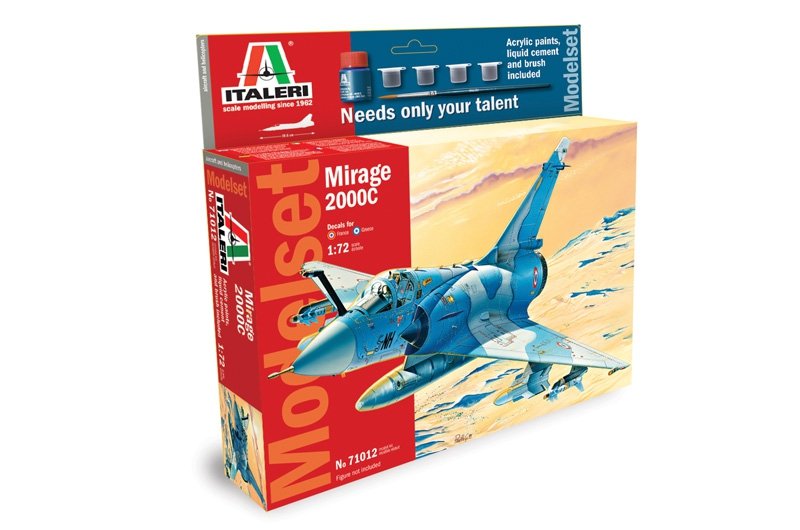 Italeri 71012 MIRAGE 2000C - MODEL KIT